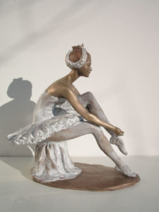 Ballerina statue bronze ballet dancer sculpture Ballerina