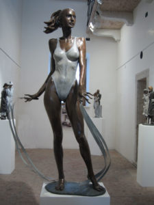 Ballerina statue bronze ballet dancer sculpture ballerina Rhythmical